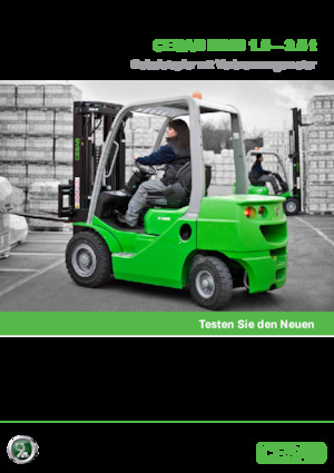 Dieselheftrucks Cesab M315DV