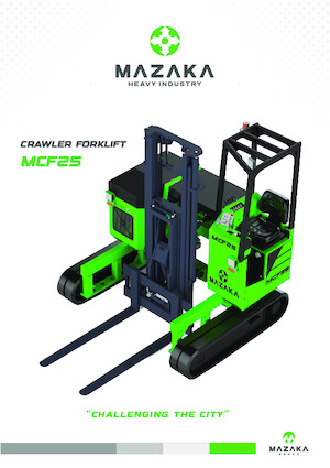 Dieselheftrucks MAZAKA MCF 25 