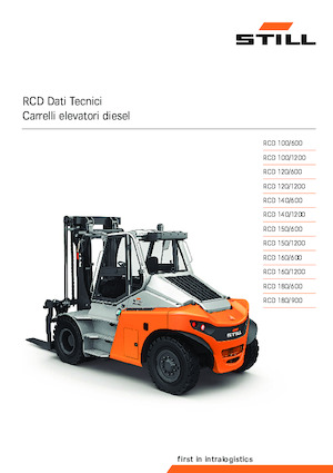 Dieselheftrucks Still RCD 160/1200