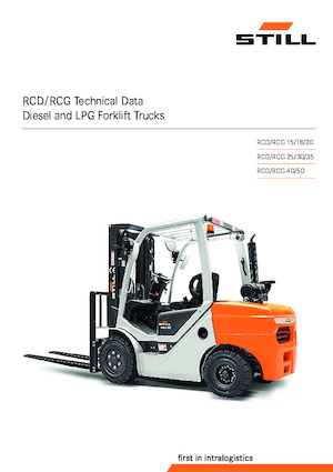 Dieselheftrucks Still RCD 30