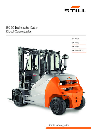 Dieselheftrucks Still RX 70-80