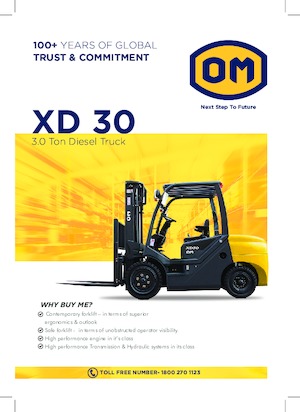 Dieselheftrucks OM XD30