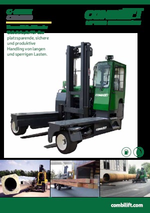 Multidirectionele dieselvorkheftrucks Combi-Lift C 10000