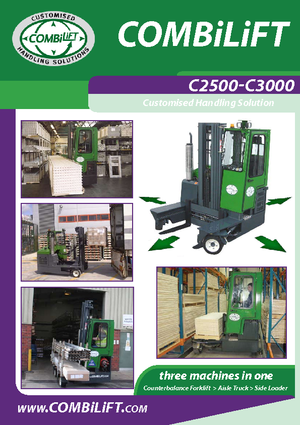 Elektrische Multidirectionele Vorkheftrucks Combi-Lift C 3000