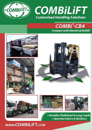Multidirectionele dieselvorkheftrucks Combi-Lift CB 4000