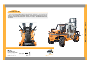 Explosieveilige dieselvorkheftrucks OMG Ergos 25 D-EX