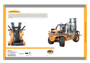 Explosieveilige dieselvorkheftrucks OMG Ergos 30 D-EX 