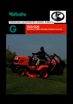 Voortrekhaak gemeentetrekker Kubota G 26 LD