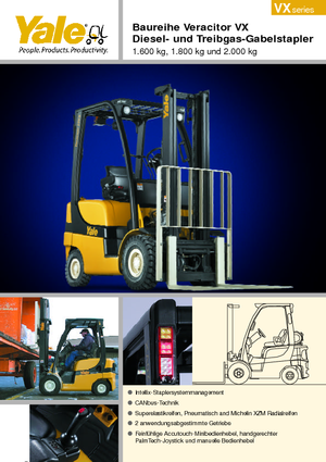 Dieselheftrucks Yale GDP 16VX