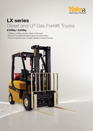 Dieselheftrucks Yale GDP 20 LX