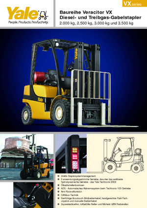 Dieselheftrucks Yale GDP 25VX