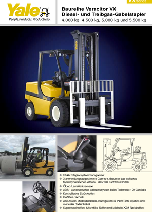 Dieselheftrucks Yale GDP 50 VX
