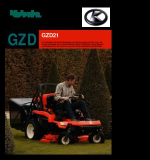 Voortrekhaak gemeentetrekker Kubota GZD  21 HD