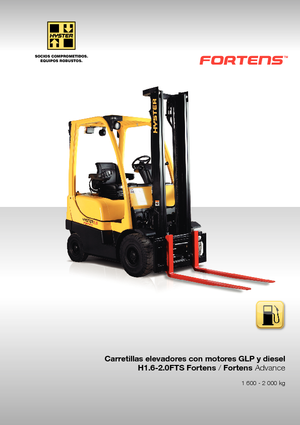 Dieselheftrucks Hyster H1.6FT