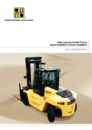 Dieselheftrucks Hyster H12.00XM 6