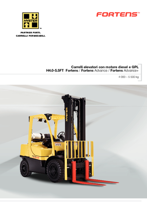 Dieselheftrucks Hyster H5.0FT