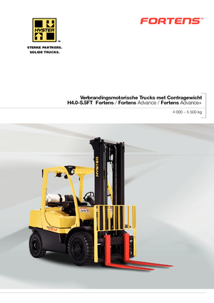 Dieselheftrucks Hyster H5.0FT