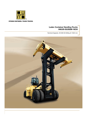 Dieselheftrucks Hyster H40.00XM 16CH