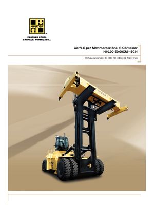 Dieselheftrucks Hyster H40.00XM 16CH