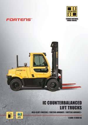 Dieselheftrucks Hyster H9.0FT 6