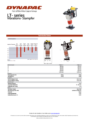 Benzine en Diesel Trilstampers Dynapac LT 800 11