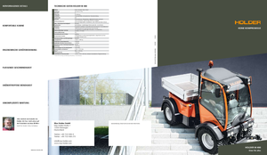 Voortrekhaak gemeentetrekker Holder M 480