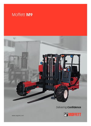 Heftrucks op diesel Moffett M 9-24.3