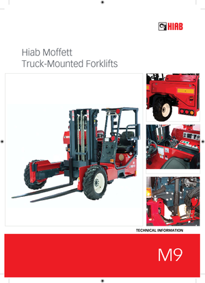 Heftrucks op diesel Moffett M 9-24.3