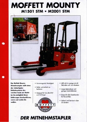 Heftrucks op diesel Moffett M 1501 STM