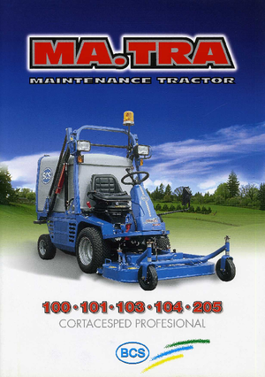 Voortrekhaak gemeentetrekker BCS MA.TRA 205