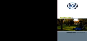 Voortrekhaak gemeentetrekker BCS MA.TRA 300