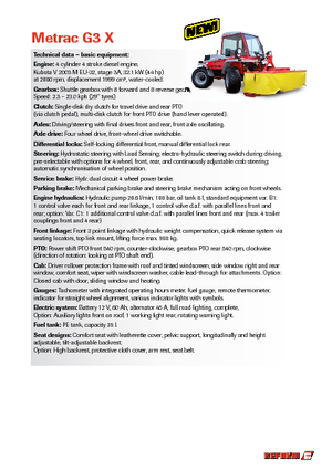 Voortrekhaak gemeentetrekker Reform Werke Metrac G 3 X