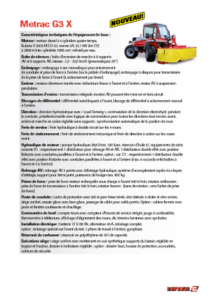 Voortrekhaak gemeentetrekker Reform Werke Metrac G 3 X