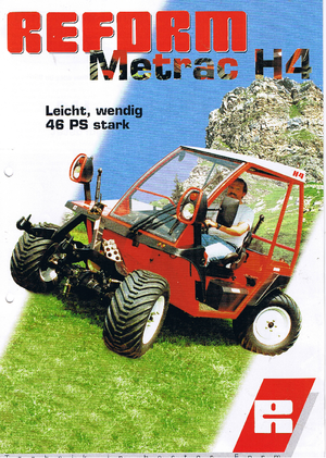 Voortrekhaak gemeentetrekker Reform Werke Metrac H 4