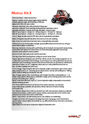 Voortrekhaak gemeentetrekker Reform Werke Metrac H 4 X