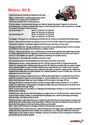 Voortrekhaak gemeentetrekker Reform Werke Metrac H 5 X