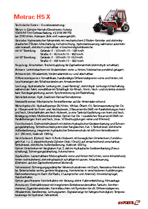 Voortrekhaak gemeentetrekker Reform Werke Metrac H 5 X