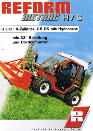 Voortrekhaak gemeentetrekker Reform Werke Metrac H 7 S