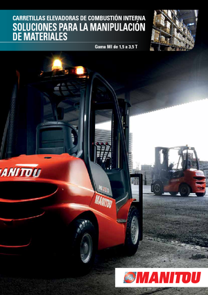 Dieselheftrucks Manitou MI 15 D