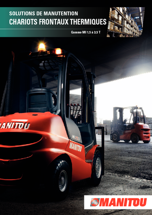 Dieselheftrucks Manitou MI 15 D