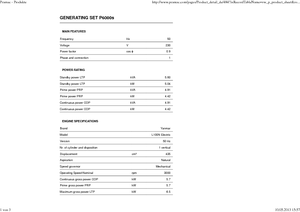 Diesel Generatoren PRAMAC Lifter P 6000s TYA