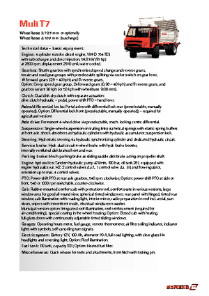 Voortrekhaak gemeentetrekker Reform Werke Muli T 7