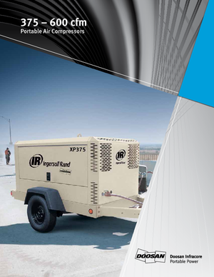 Mobiele Perslucht Compressors - diesel, elektrisch, benzine Ingersoll-Rand P 600 W D