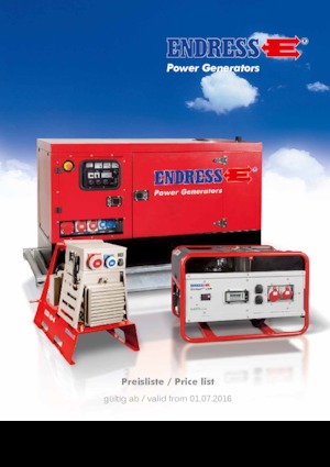 Diesel Generatoren Endress ESE 1408 DLG DI ES DUPLEX Silent