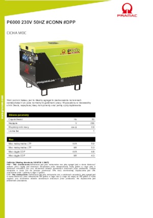Diesel Generatoren PRAMAC Lifter P 6000 TYA