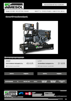 Diesel Generatoren INMESOL AD-050