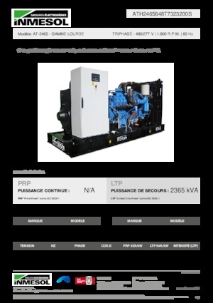 Diesel Generatoren INMESOL AT-2465