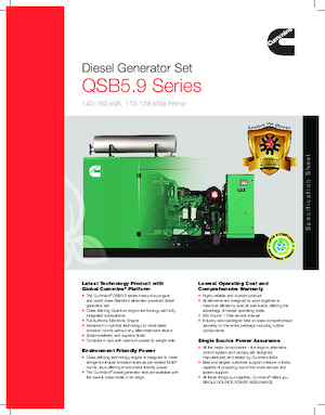 Diesel Generatoren Cummins C140D5P