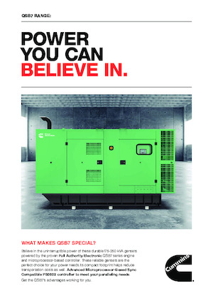 Diesel Generatoren Cummins C150D6EI