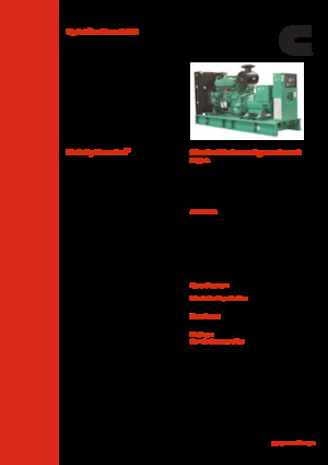 Diesel Generatoren Cummins C380 D5